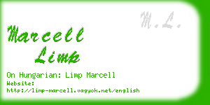 marcell limp business card